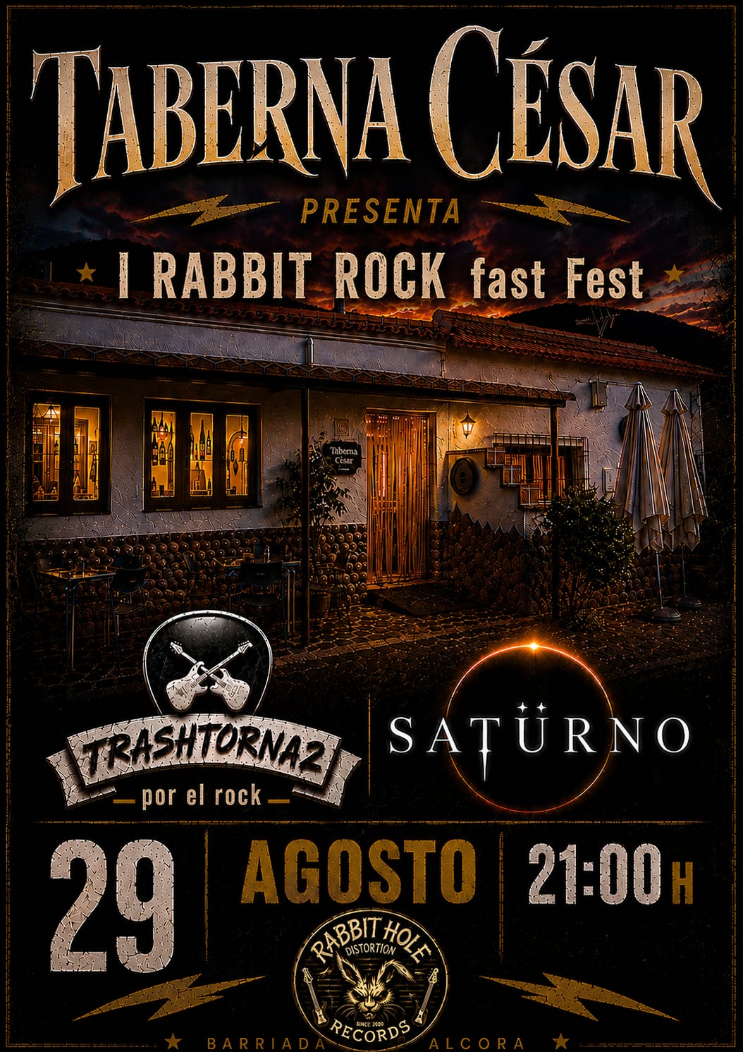 Cartel del próximo concierto