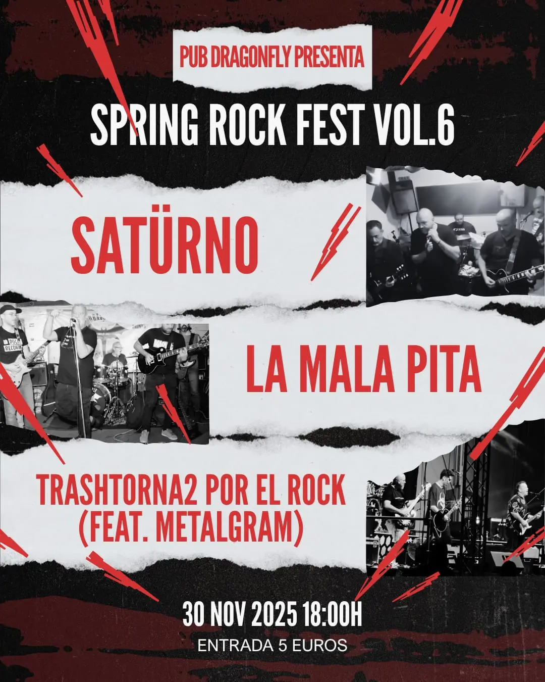 Cartel del concierto