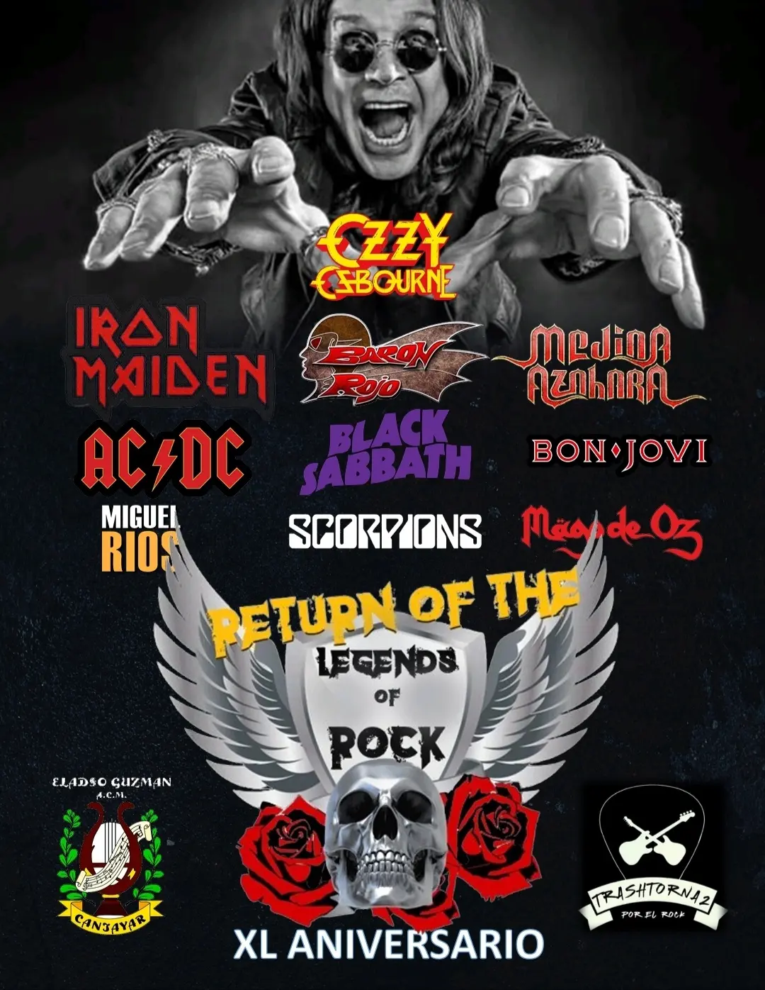 Cartel del concierto