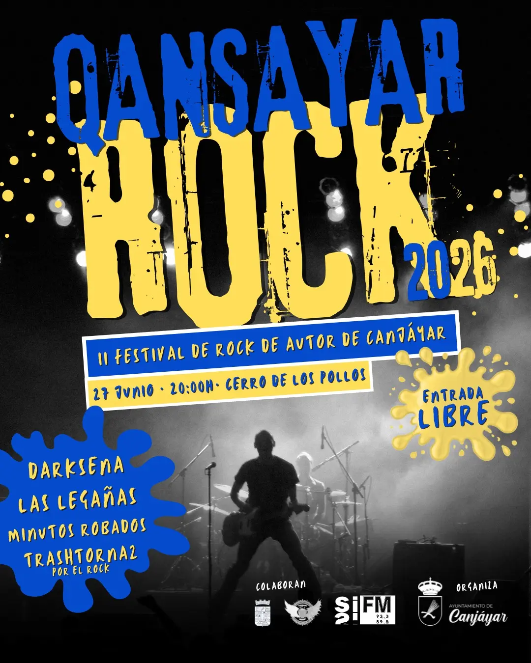 Cartel del concierto