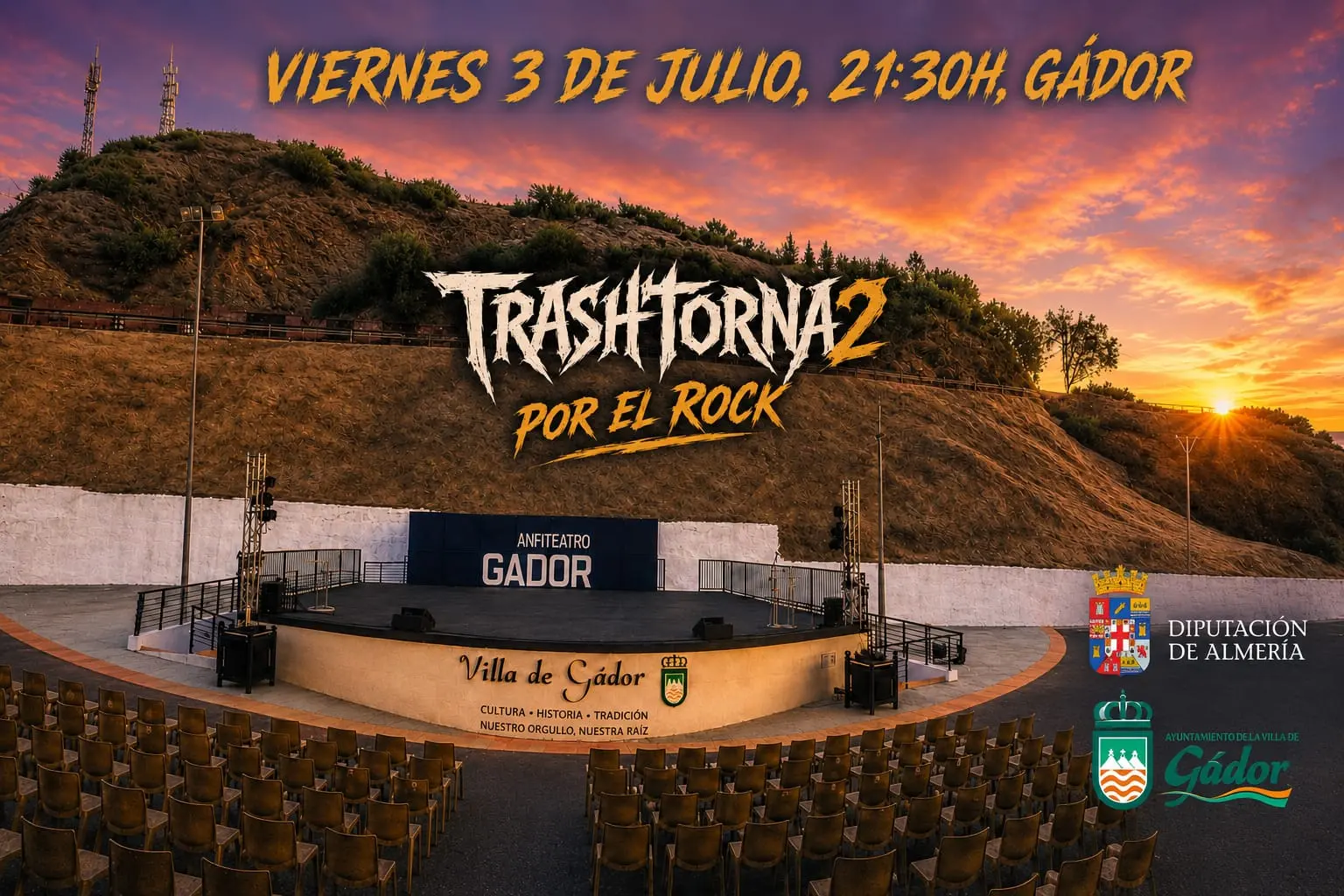 Cartel del concierto