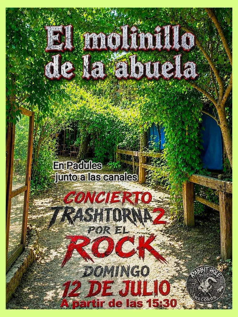 Cartel del concierto