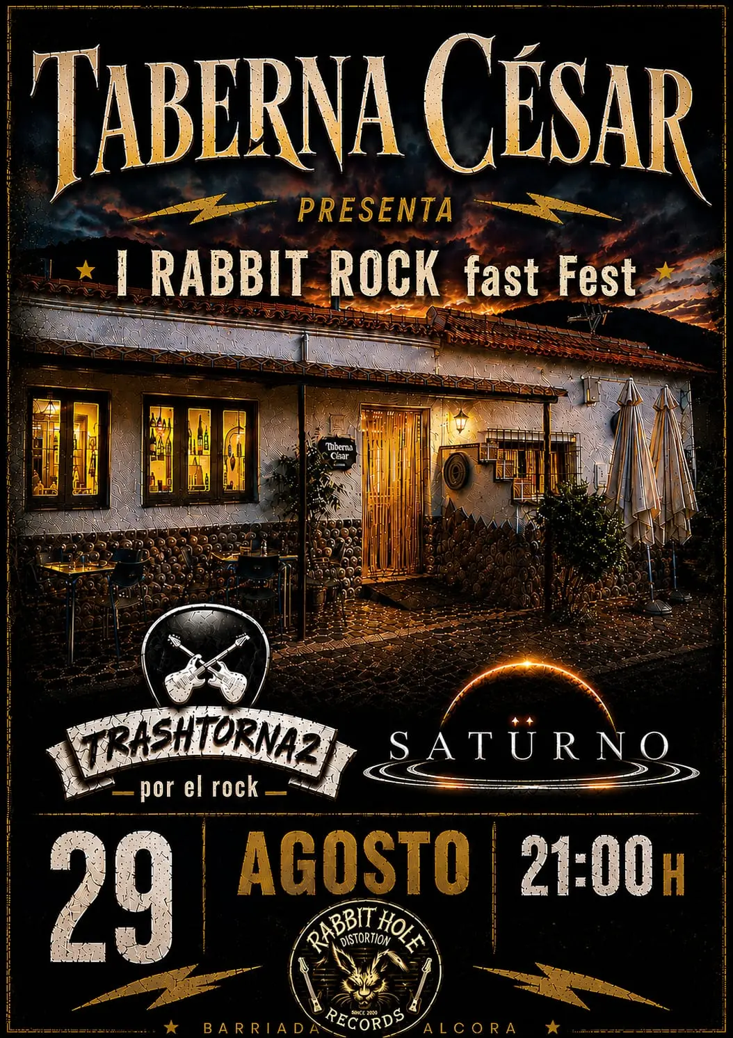 Cartel del concierto